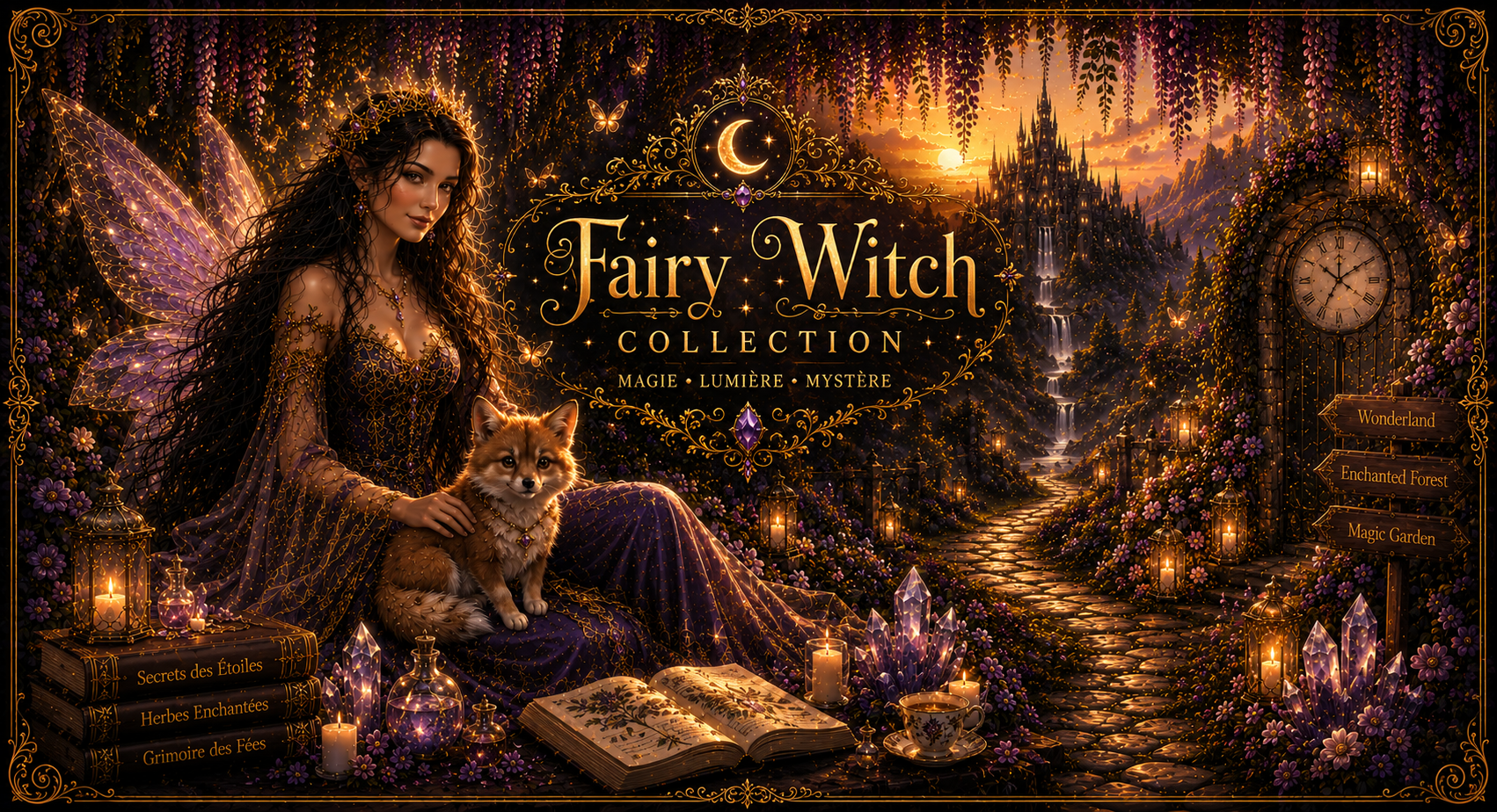 Fairy Witch Collection - Magie, Lumière, Mystère